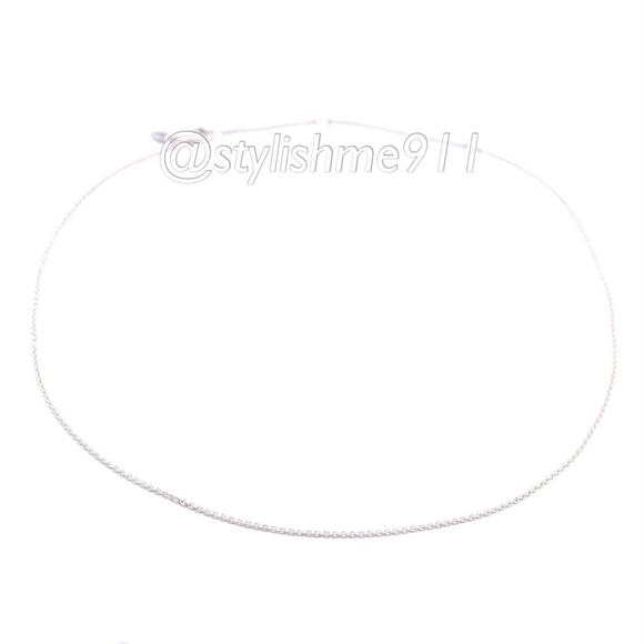 Authentic PANDORA Sterling Silver Chain Necklace - 590412 - Picture 2 of 10